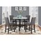 Global Furniture Usa Transitional Fabric, Marble, Paper D40011 Bar Table + 4 D1622 Bar Stools 4812 - alternate 1